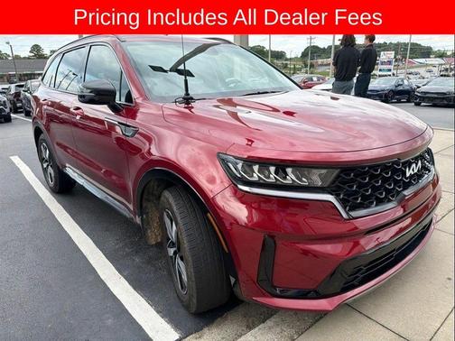 Passion Red Tintcoat 2023 Kia Sorento S