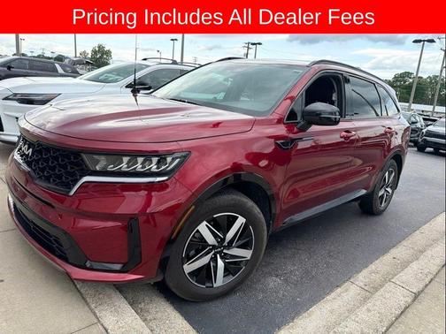 Passion Red Tintcoat 2023 Kia Sorento S
