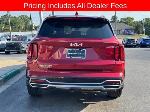 Passion Red Tintcoat 2023 Kia Sorento S