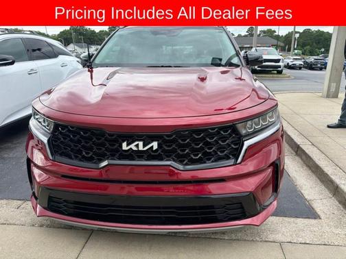 Passion Red Tintcoat 2023 Kia Sorento S