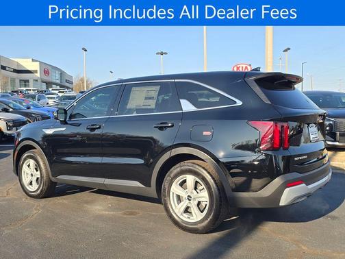Ebony Black 2026 Kia Sorento LX
