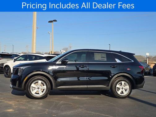 Ebony Black 2026 Kia Sorento LX