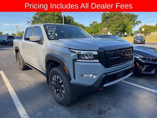 Boulder Gray Pearl 2024 Nissan Frontier PRO-X