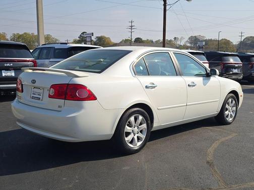 Pearl White 2008 Kia Optima EX