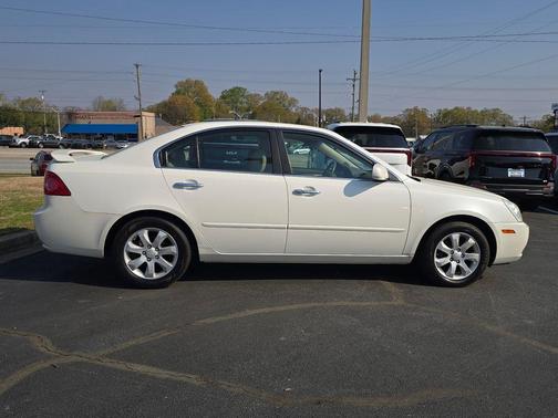 Pearl White 2008 Kia Optima EX