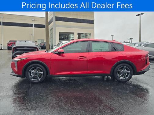 Currant Red 2026 Kia K4 LXS