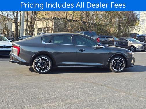Gray 2026 Kia K4 GT-LINE