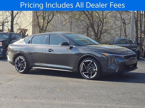 Gray 2026 Kia K4 GT-LINE