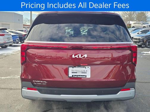 Red 2026 Kia Carnival LX