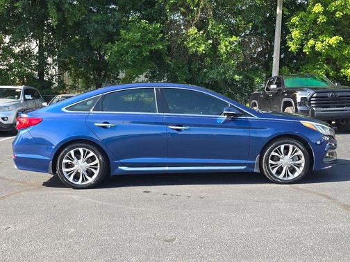 Lakeside Blue 2015 Hyundai SONATA Limited 2.0T