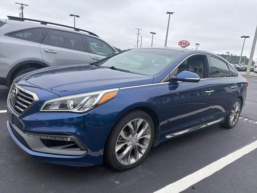 Lakeside Blue 2015 Hyundai SONATA Limited 2.0T