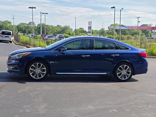Lakeside Blue 2015 Hyundai SONATA Limited 2.0T
