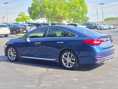 Lakeside Blue 2015 Hyundai SONATA Limited 2.0T