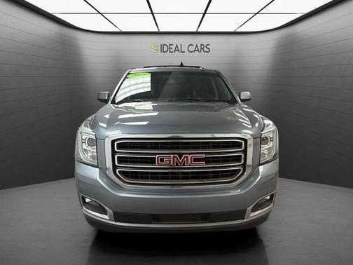 Satin Steel Metallic 2019 GMC Yukon SLE