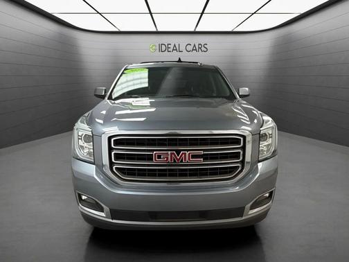 Satin Steel Metallic 2019 GMC Yukon SLE