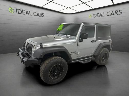 Billet Silver Metallic Clearcoat 2016 Jeep Wrangler Sport
