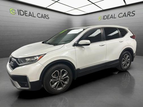Platinum White Pearl 2021 Honda CR-V 2WD EX