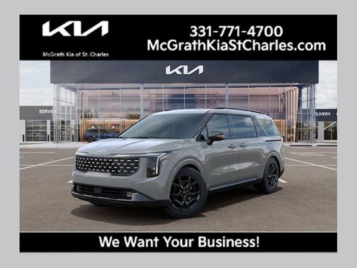 Ceramic Silver 2026 Kia Carnival SX Prestige