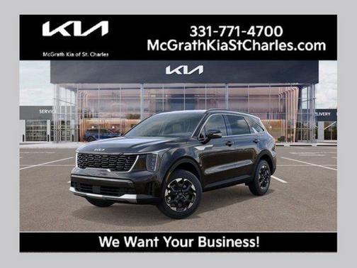 Ebony Black 2026 Kia Sorento S