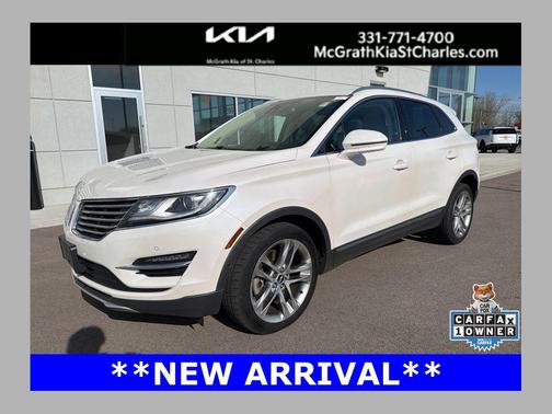 White Platinum Clearcoat Metallic 2017 Lincoln MKC Reserve