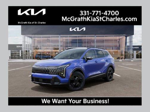 Nebular Blue 2026 Kia Sportage X-Line