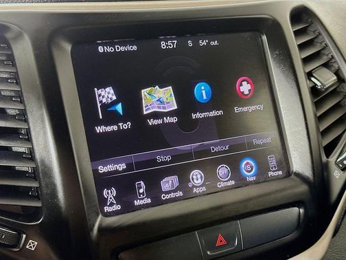 Bright White Clearcoat 2015 Jeep Cherokee Limited