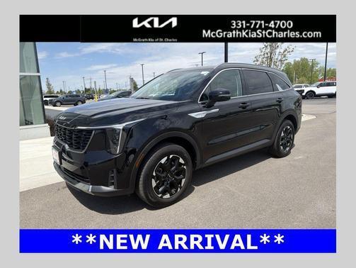 Ebony Black 2025 Kia Sorento S