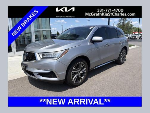 Lunar Silver Metallic 2020 Acura MDX 3.5L w/Technology Package