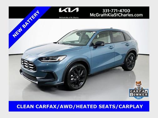 Nordic Forest Pearl 2023 Honda HR-V AWD Sport