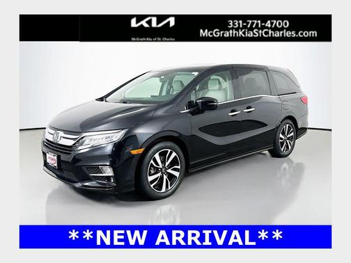 Crystal Black Pearl 2018 Honda Odyssey Elite