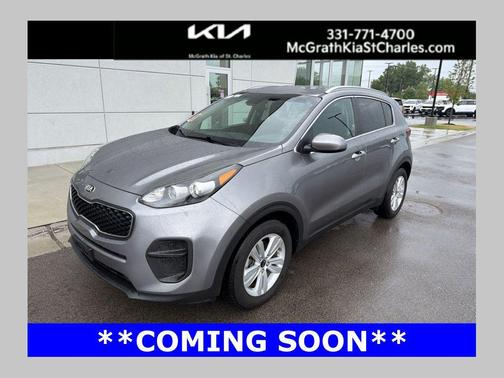 Mineral Silver 2018 Kia Sportage LX