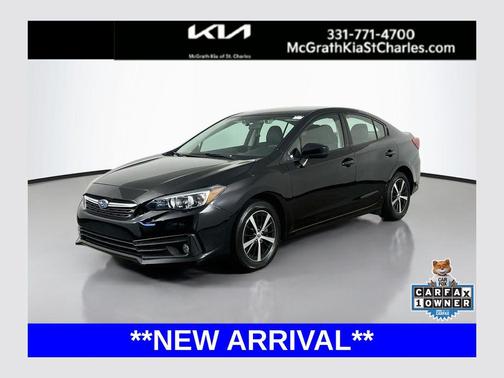 Crystal Black Silica 2023 Subaru Impreza Premium