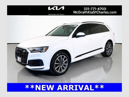 Carrara White 2023 Audi Q7 45 Premium Plus