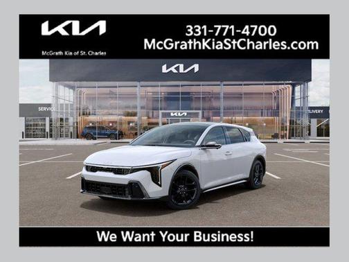 Snow White Pearl 2026 Kia K4 GT-Line Turbo