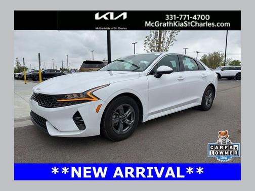 Glacial White Pearl 2023 Kia K5 LXS