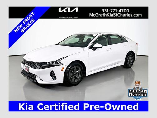 Glacial White Pearl 2023 Kia K5 LXS