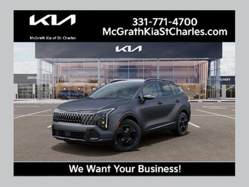 Shadow Matte Gray 2026 Kia Sportage Plug-In Hybrid X-Line