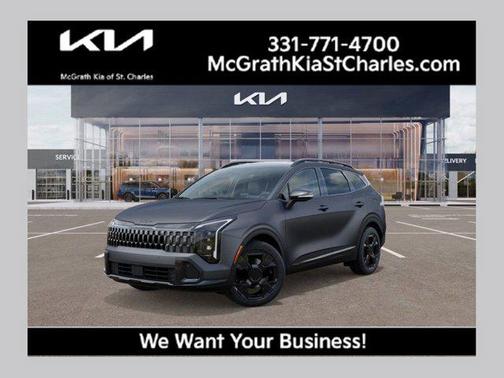 Shadow Matte Gray 2026 Kia Sportage Plug-In Hybrid X-Line