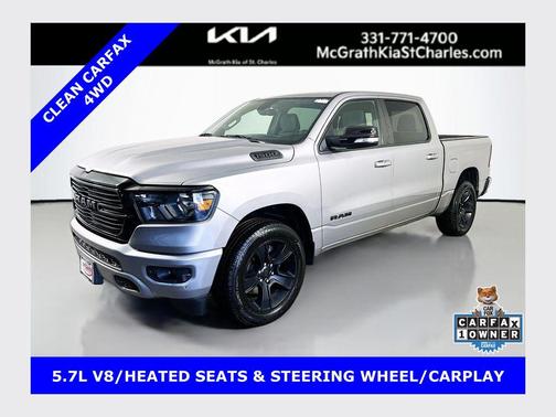 Billet Silver Metallic Clearcoat 2021 RAM 1500 Big Horn/Lone Star