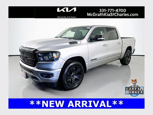 Billet Silver Metallic Clearcoat 2021 RAM 1500 Big Horn/Lone Star