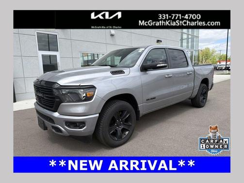 Billet Silver Metallic Clearcoat 2021 RAM 1500 Big Horn/Lone Star