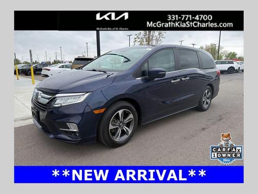 Obsidian Blue Pearl 2018 Honda Odyssey Touring