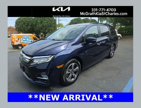 Obsidian Blue Pearl 2018 Honda Odyssey Touring