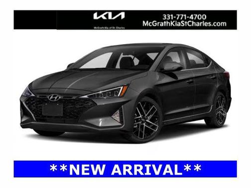 Phantom Black 2020 Hyundai ELANTRA Sport