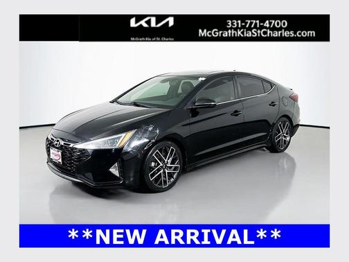 Phantom Black 2020 Hyundai ELANTRA Sport