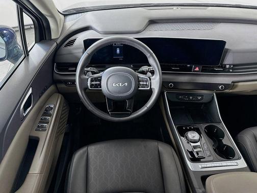 Deep Chroma Blue 2025 Kia Carnival Hybrid EX