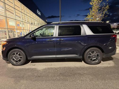 Deep Chroma Blue 2025 Kia Carnival Hybrid EX