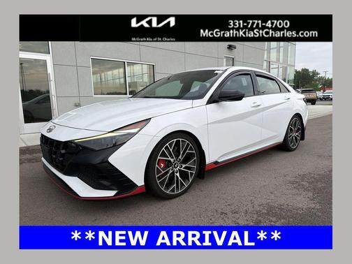 Ceramic White 2022 Hyundai ELANTRA N Base