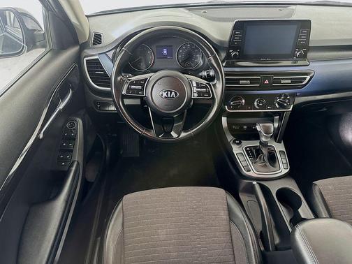 Cherry Black 2021 Kia Seltos S