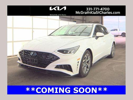 Quartz White 2021 Hyundai SONATA SEL
